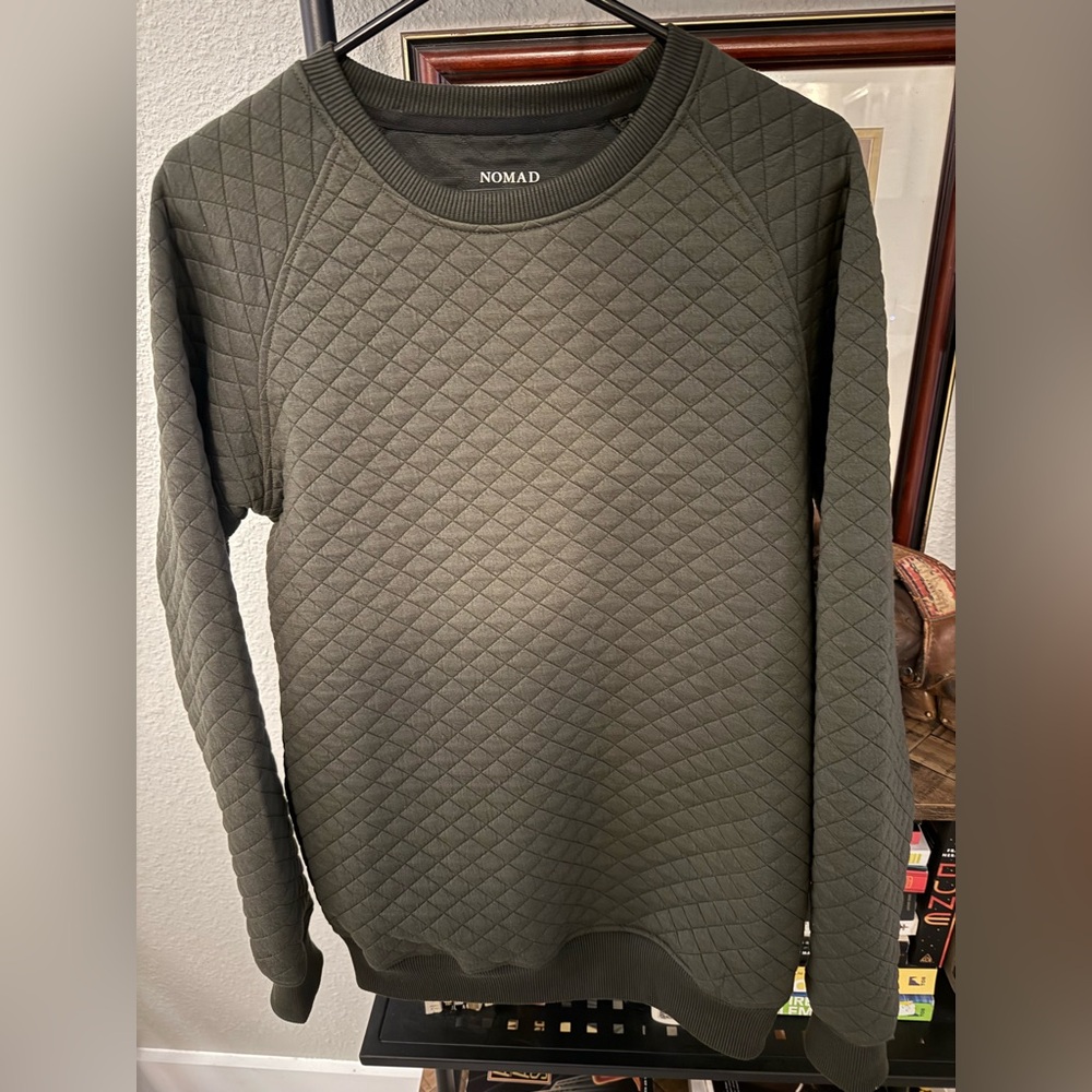 Nomad Quilted Top in Dark Green